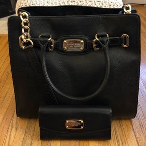 Michael Kors Tote & Matching Wallet